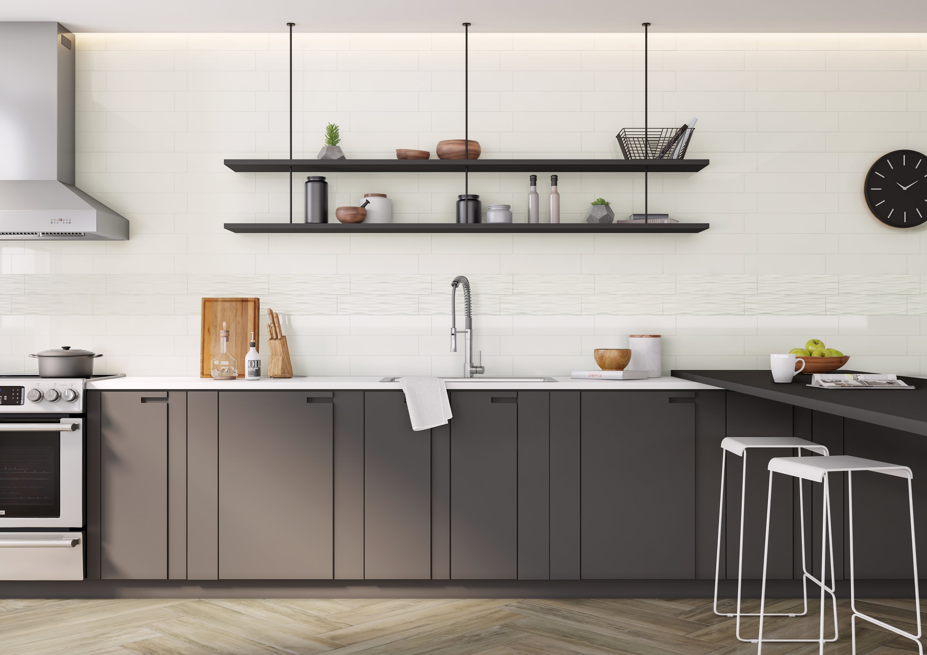 Krea Ripple Arctic Portobello