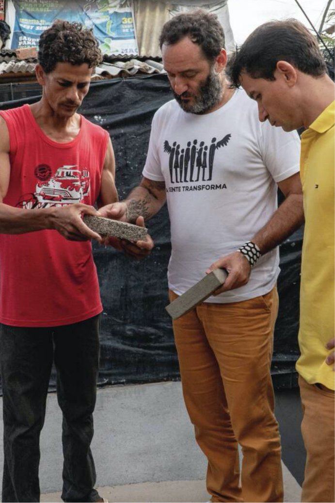 Itamacio Santos, Marcelo Rosenbaum e Rodrigo Ambrosio